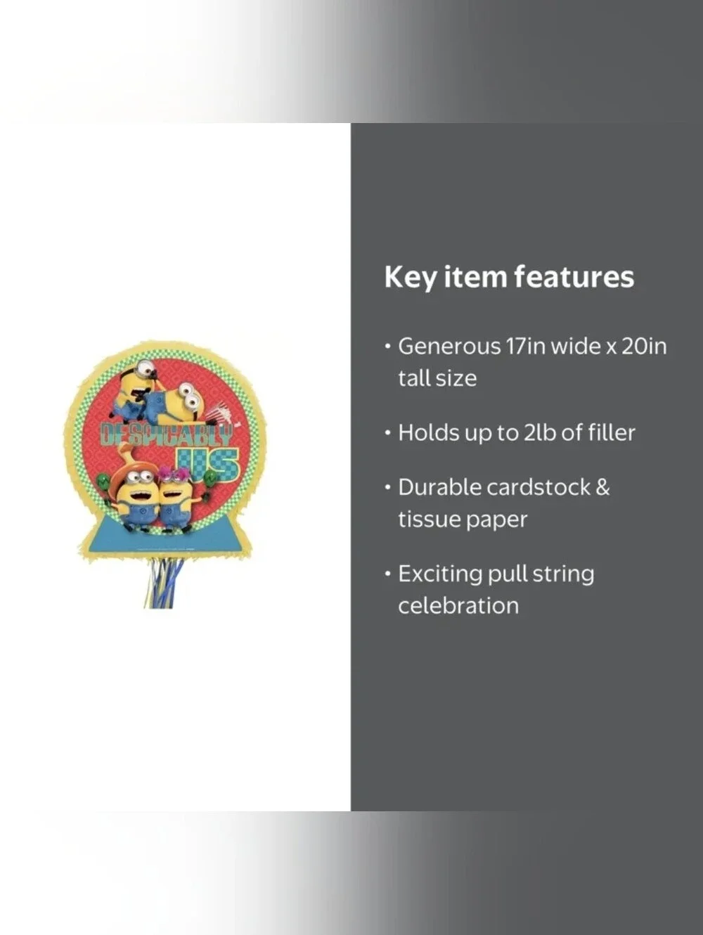 Ya Otta Despicable Me 4 Pull String Pinata